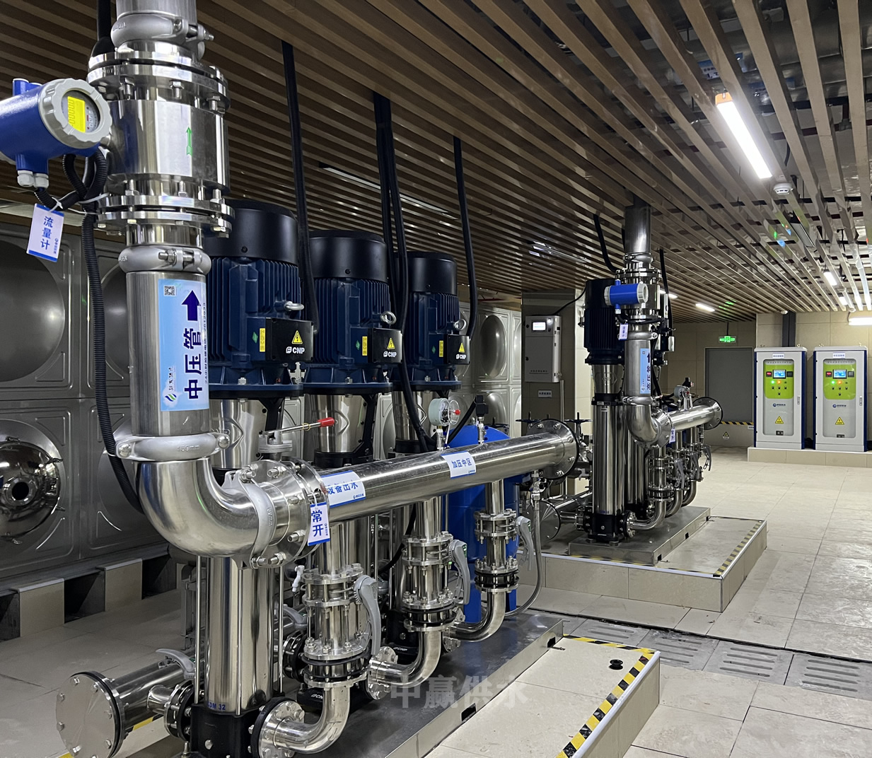 老舊二次供水泵房升級改造